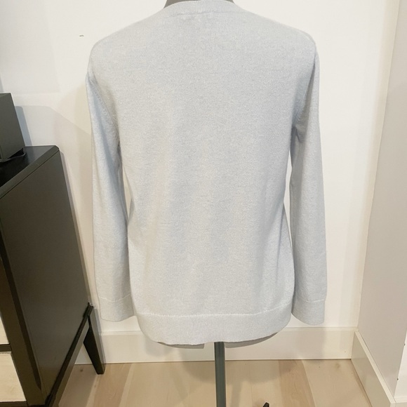 Vince Cashmere Weekend V+Neck Sweater Small - Picture 4 of 7